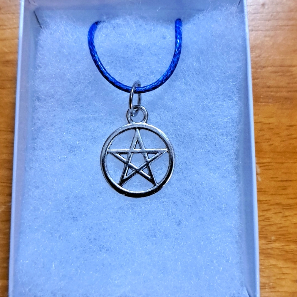 Silver Pentagram Necklace